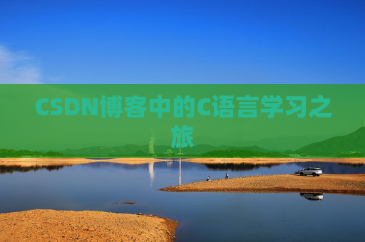 CSDN博客中的C语言学习之旅